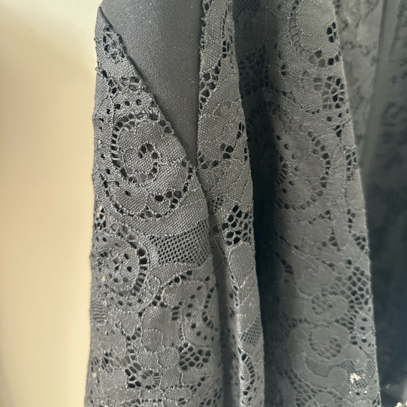 Diane Von Furstenberg Black Lace Skirt | NWT - Picture 3 of 3